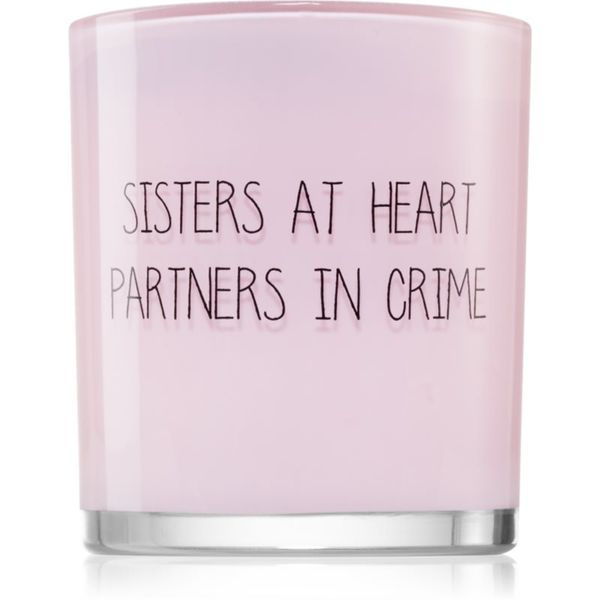 My Flame My Flame Green Tea Time Sisters At Heart Partners In Crime dišeča sveča 8x9 cm