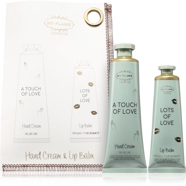 My Flame My Flame Lip Balm & Hand Cream darilni set