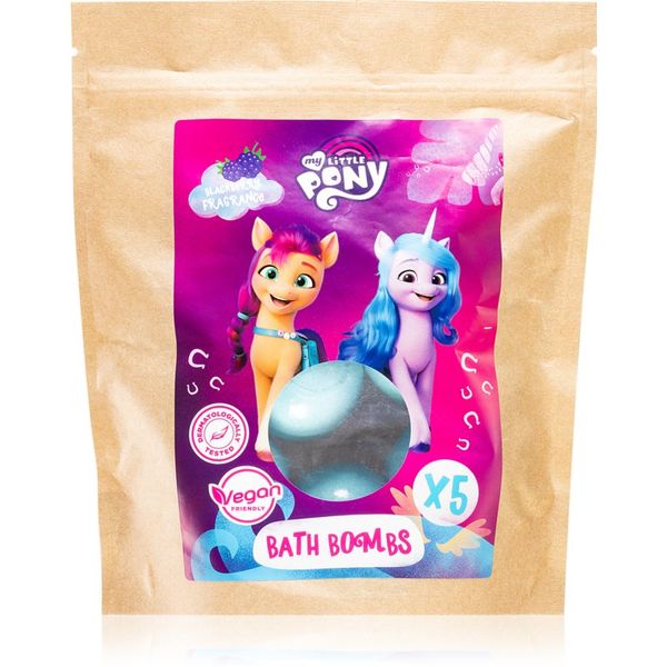 My Little Pony My Little Pony Bath Bombs šumeča kopalna kroglica za otroke 5x50 g