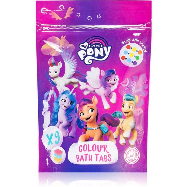 My Little Pony My Little Pony Colour Bath Tabs barvne šumeče tablete za v kopel 9x16 g