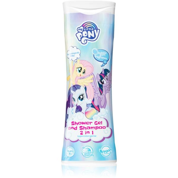 My Little Pony My Little Pony Kids gel za prhanje in šampon 2v1 300 ml