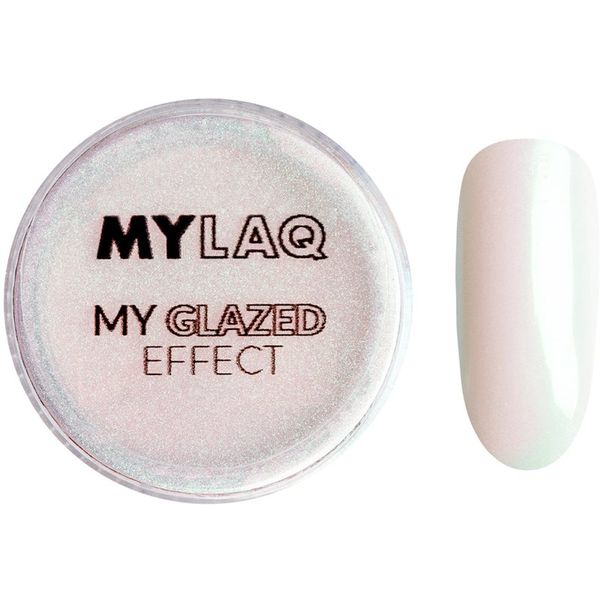 MYLAQ MYLAQ My Glazed Effect bleščeči prah za nohte 1 g