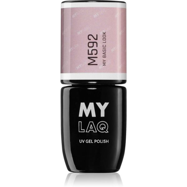 MYLAQ MYLAQ UV Gel Polish gel lak za nohte odtenek My Basic Look 5 ml