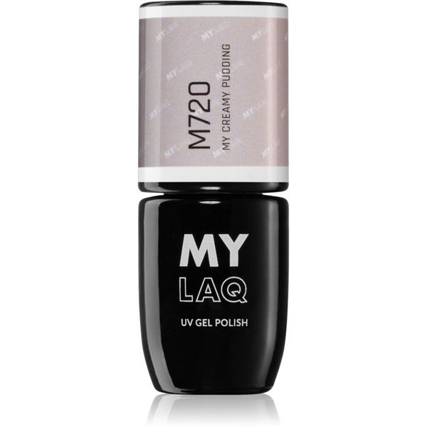 MYLAQ MYLAQ UV Gel Polish gel lak za nohte odtenek My Creamy Pudding 5 ml