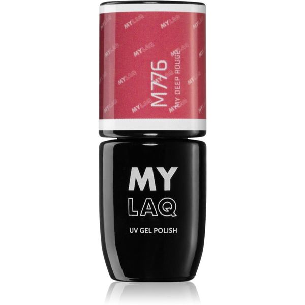 MYLAQ MYLAQ UV Gel Polish gel lak za nohte odtenek My Deep Rouge 5 ml