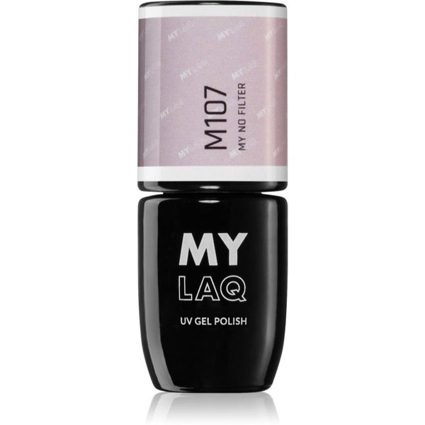 MYLAQ MYLAQ UV Gel Polish gel lak za nohte odtenek My No Filter 5 ml