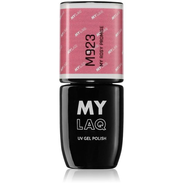 MYLAQ MYLAQ UV Gel Polish My Promise gel lak za nohte odtenek My Rosy Promise 5 ml