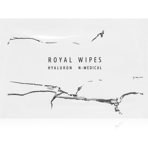 N-Medical N-Medical Royal wipes čistilni robčki za odstranjevanje ličil za občutljivo kožo 30 kos