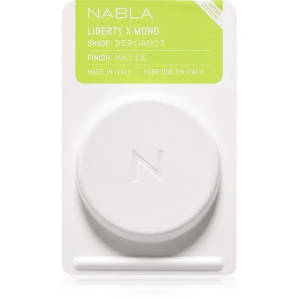 NABLA Cosmetics NABLA Cosmetics Liberty X Mono senčila za oči odtenek Bergamot 1 g
