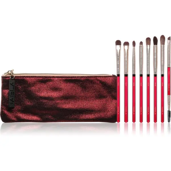 NABLA Cosmetics NABLA Cosmetics Ruby set čopičev za ličenje oči z etuijem