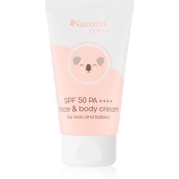 Nacomi Nacomi Baby zaščitna krema za otroke SPF 50 50 ml