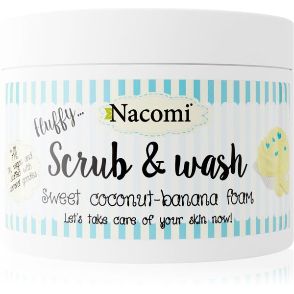 Nacomi Nacomi Fluffy... Sweet Coconut-Banana pena za umivanje 180 ml