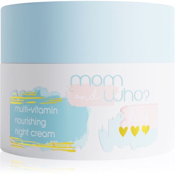 Nacomi Nacomi Mom & Who Kids hranilna nočna krema za otroke 50 ml