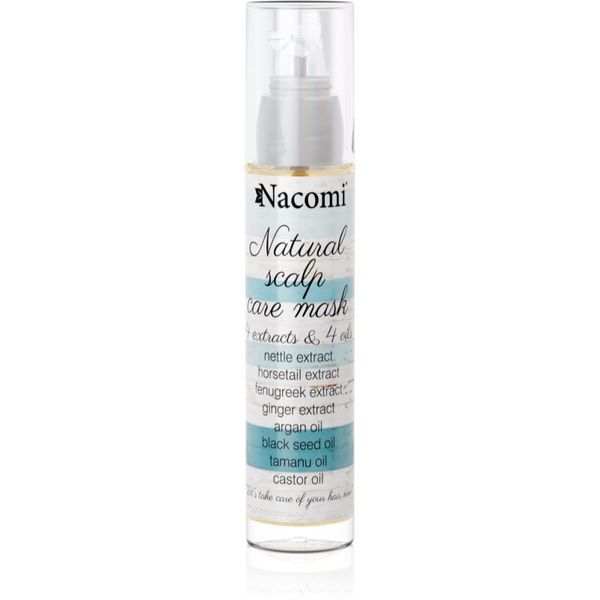 Nacomi Nacomi Natural Scalp Care Mask negovalna maska za lase in lasišče 50 ml