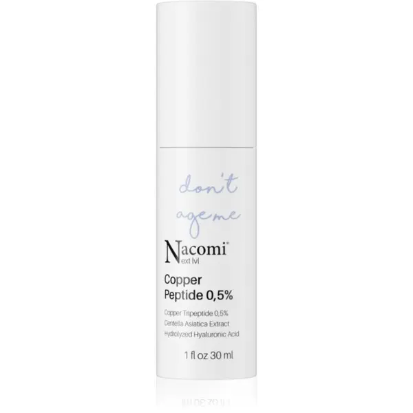 Nacomi Nacomi Next Level Copper Peptide 0,5 % serum za obraz s peptidi 30 ml