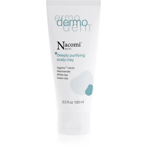 Nacomi Nacomi Next Level Deeply purifying scalp clay globoko čistilna maska za lasišče 100 ml