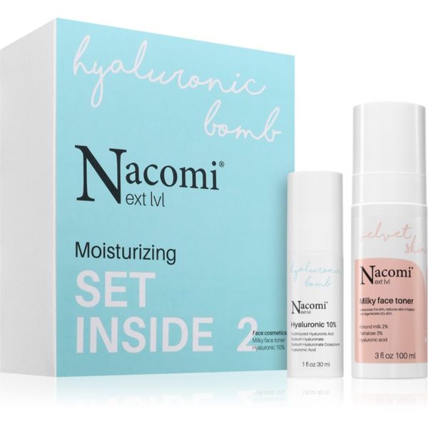 Nacomi Next Level Nacomi Next Level Hyaluronic Bomb darilni set za hidracijo in sijaj
