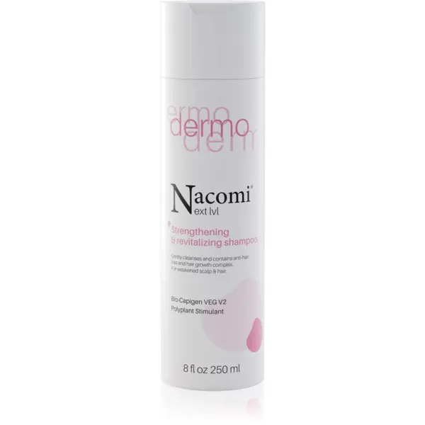 Nacomi Nacomi Next Level Strengthening & revitalizing shampoo krepilni in revitalizacijski šampon 250 ml