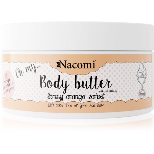 Nacomi Nacomi Oh my... Sunny Orange Sorbet hranilno maslo za telo 100 ml