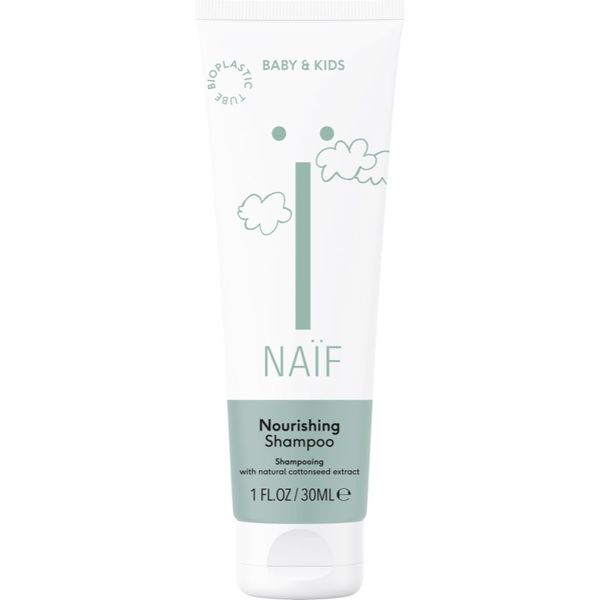 Naif Naif Baby & Kids Nourishing Shampoo hranilni šampon za otroško lasišče 30 ml