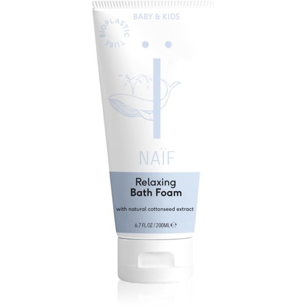 Naif Naif Baby & Kids Relaxing Bath Foam relaksacijska pena za kopel 200 ml