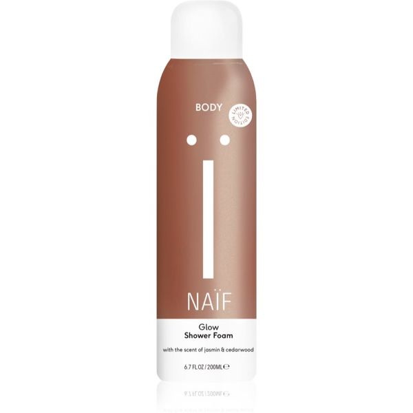 Naif Naif Body Glow pena za prhanje Jasmin & Cedarwood 200 ml