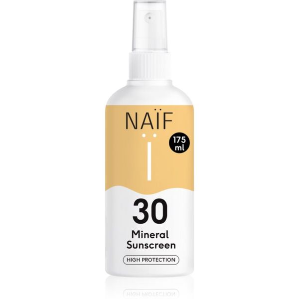 Naif Naif Sun Mineral Sunscreen SPF 30 zaščitno pršilo za sončenje SPF 30 175 ml