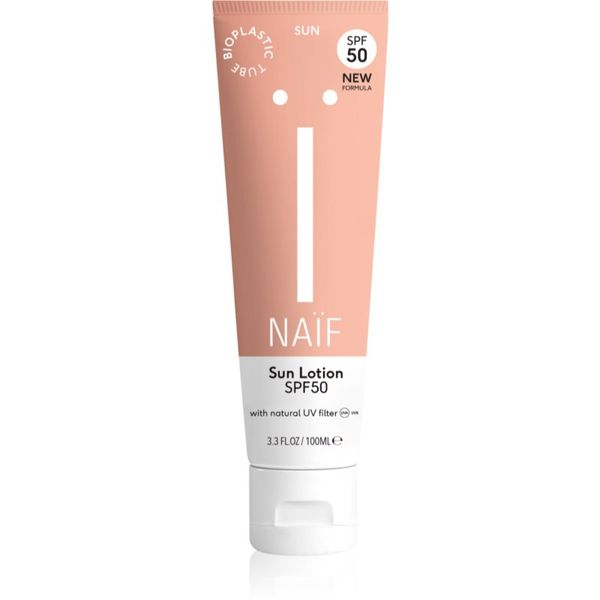 Naif Naif Sun Sun Lotion SPF 50 losjon za sončenje 100 ml