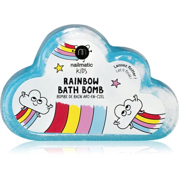 Nailmatic Nailmatic Kids Rainbow Bath Bomb kroglica za kopel 3y+ 160 g