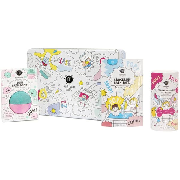 Nailmatic Nailmatic Kids Splash Bath Box set Pink, Blue, Green and Pink(za otroke)