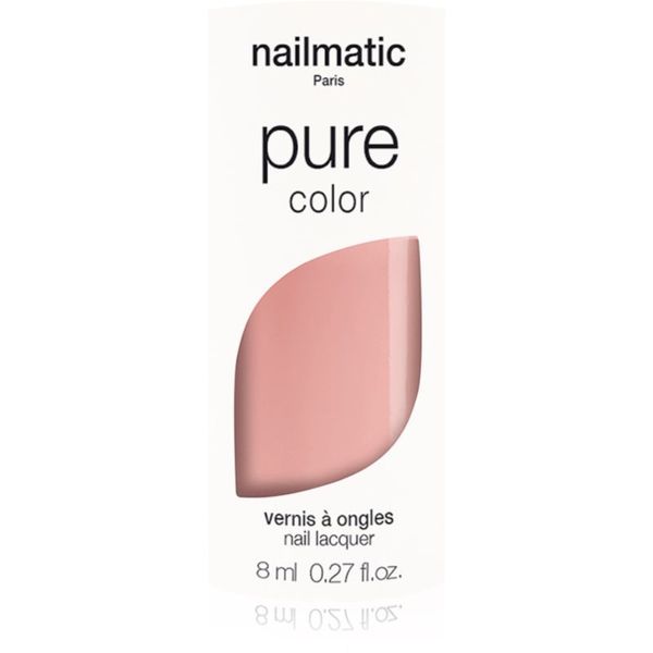 Nailmatic Nailmatic Pure Color lak za nohte BILLIE-Rose Tendre / Soft Pink 8 ml