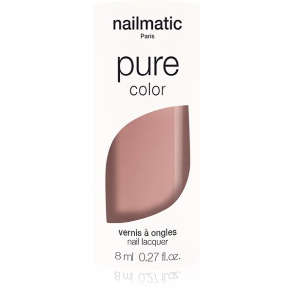 Nailmatic Nailmatic Pure Color lak za nohte DIANA-Beige Rosé / Pink Beige 8 ml