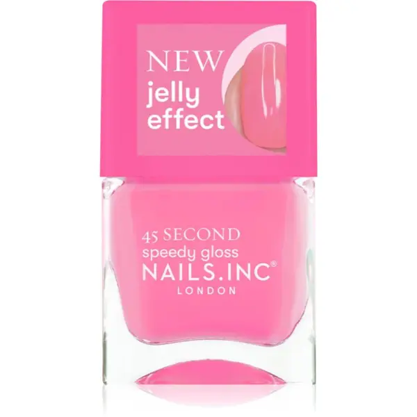 Nails Inc. Nails Inc. 45 Second Speedy Gloss hitro sušeči lak za nohte odtenek Isabella 14 ml