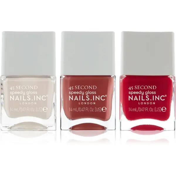 Nails Inc. Nails Inc. 45 Second Spicy Margarita set lakov za nohte