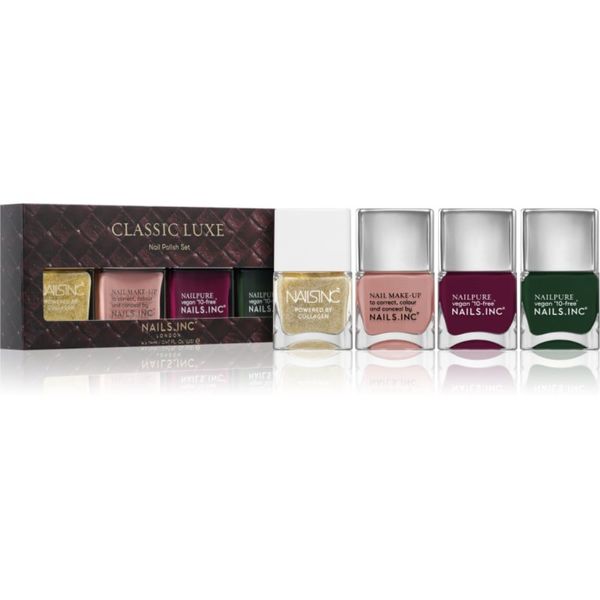 Nails Inc. Nails Inc. Classic Luxe set lakov za nohte