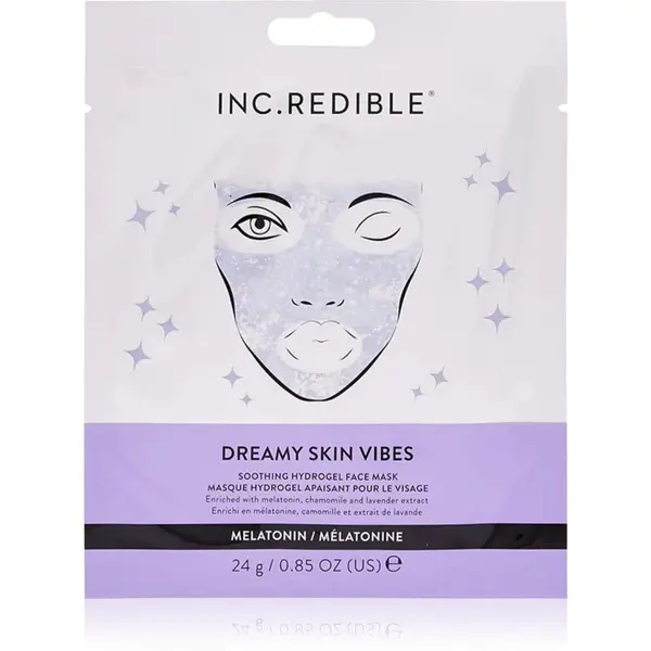 Nails Inc. Nails Inc. INC. Redible Dreamy Skin Vibes hidrogelna maska s pomirjajočim učinkom 24 g