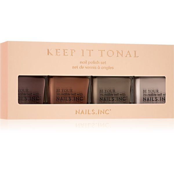 Nails Inc. Nails Inc. Keep It Tonal Ombre darilni set (za nohte)