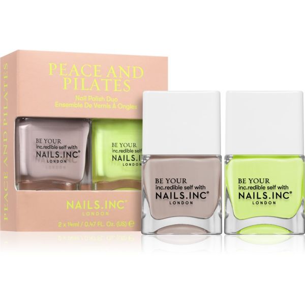 Nails Inc. Nails Inc. Peace and Pilates set lakov za nohte