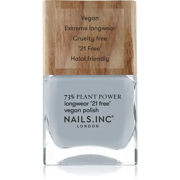 Nails Inc. Nails Inc. Plant Power dolgoobstojen lak za nohte odtenek Fresh Air Don't Care 14 ml