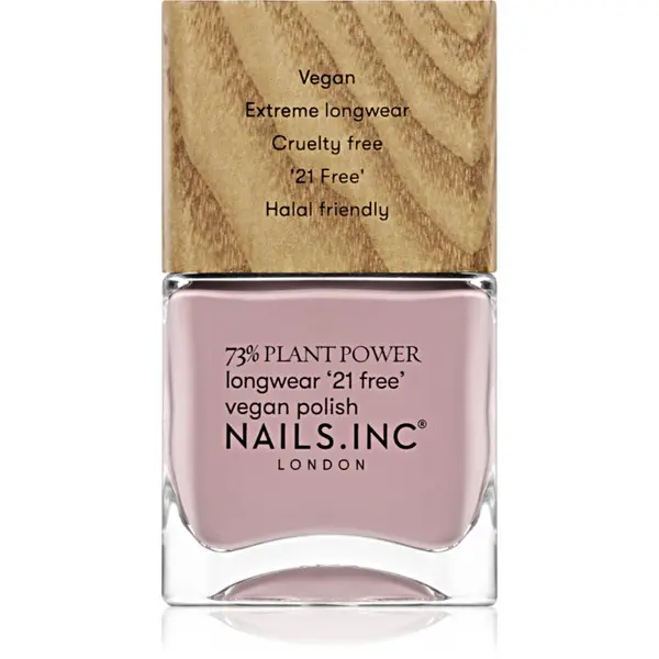 Nails Inc. Nails Inc. Plant Power dolgoobstojen lak za nohte odtenek Mani Meditation 14 ml
