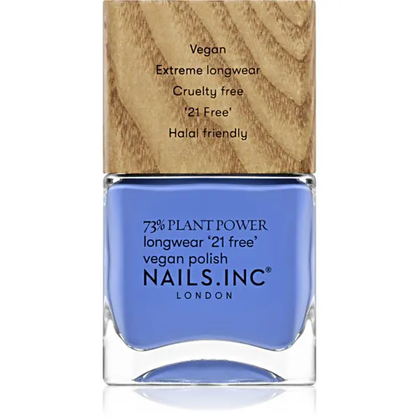 Nails Inc. Nails Inc. Plant Power dolgoobstojen lak za nohte odtenek Soul Surfing 14 ml