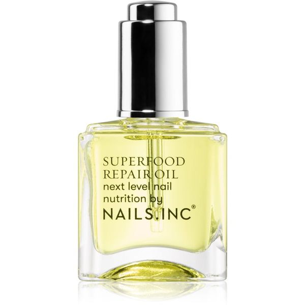 Nails Inc. Nails Inc. Superfood Repair Oil hranljivo olje za nohte 14 ml