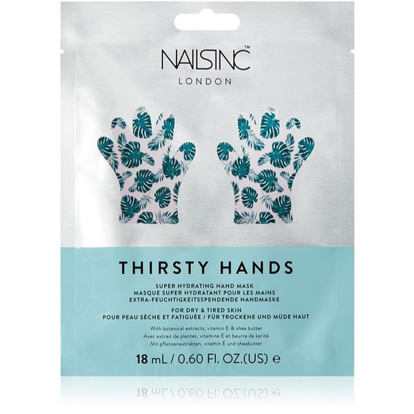 Nails Inc. Nails Inc. Thirsty Hands vlažilna maska za roke 18 ml