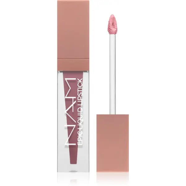 NAM NAM Epic Liquid Lipstick dolgoobstojna tekoča šminka odtenek 10 Mauve Petal 3.5 ml