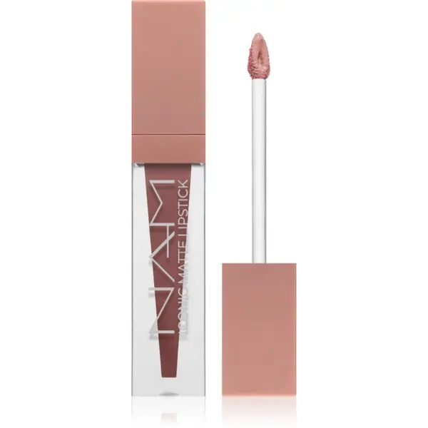 NAM NAM Iconic Matte Lipstick mat vlažilna tekoča šminka odtenek 8 Toffee 3.5 ml