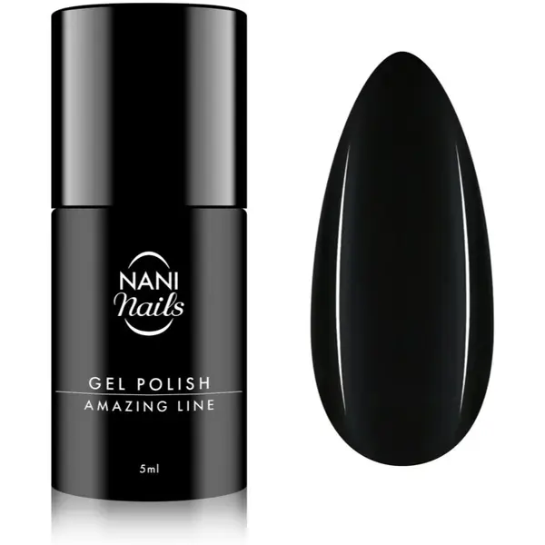 NaniNails NaniNails NANI Amazing Line gel lak za nohte odtenek Black Tie 5 ml