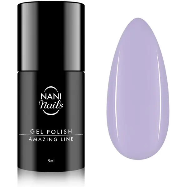 NaniNails NaniNails NANI Amazing Line gel lak za nohte odtenek Cloudy Lilac 5 ml