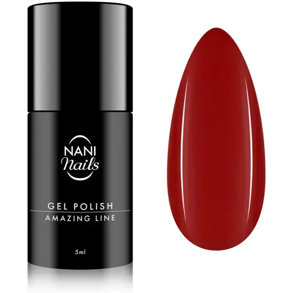NaniNails NaniNails NANI Amazing Line gel lak za nohte odtenek Scarlet Flame 5 ml