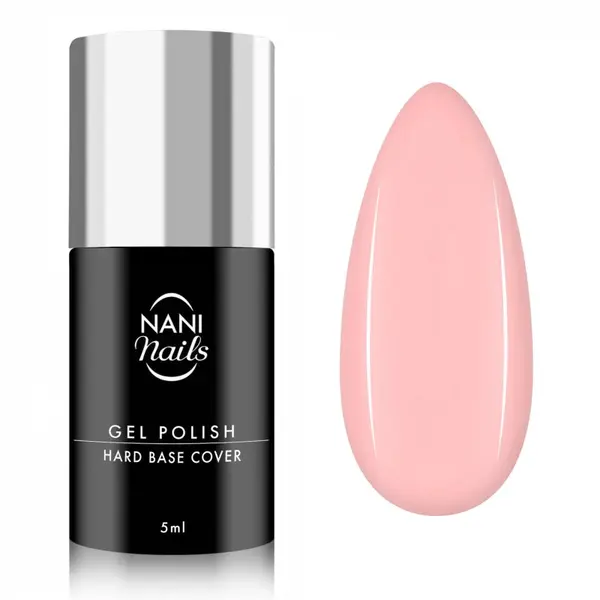 NaniNails NaniNails NANI Hard Base Cover podlaga za lak Peachy Pink 5 ml