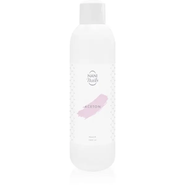 NaniNails NaniNails NANI Peach čisti aceton za odstranjevanje gel nohtov 1000 ml